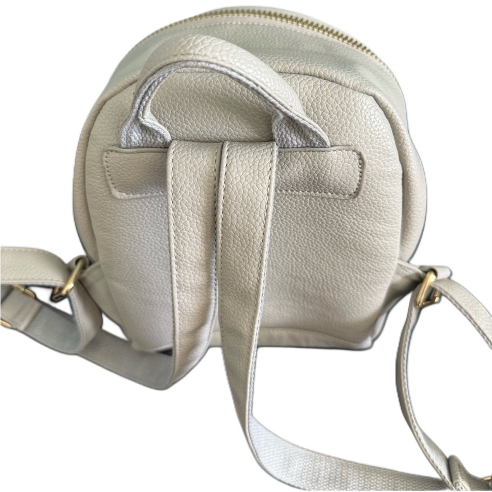 Vegan Leather Mini Backpack